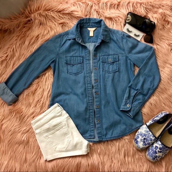 ❌SOLD ON MERCARI❌Denim Banana Republic - Picture 1 of 3